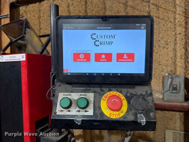 image for item DX5926 Custom Crimp IC350 crimping machine