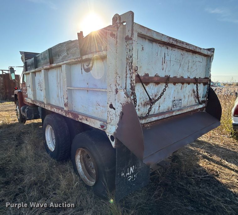 image for item DY8442 1982 International dump truck