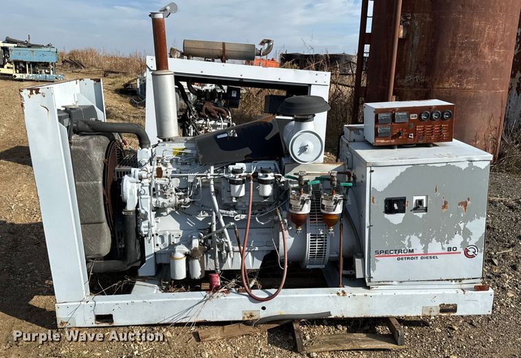 image for item DY8444 (3) Detroit Diesel Spectrum 80 generators 