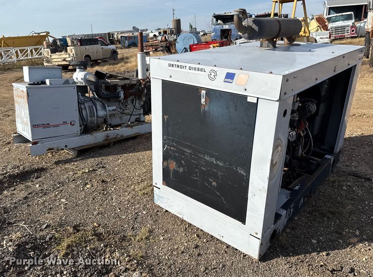 image for item DY8444 (3) Detroit Diesel Spectrum 80 generators 