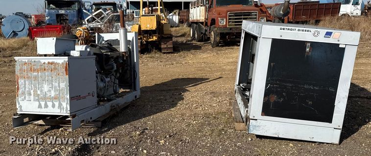 image for item DY8444 (3) Detroit Diesel Spectrum 80 generators 
