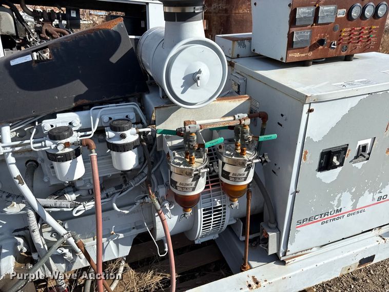 image for item DY8444 (3) Detroit Diesel Spectrum 80 generators 