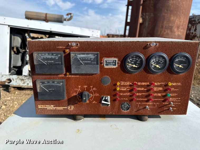 image for item DY8444 (3) Detroit Diesel Spectrum 80 generators 