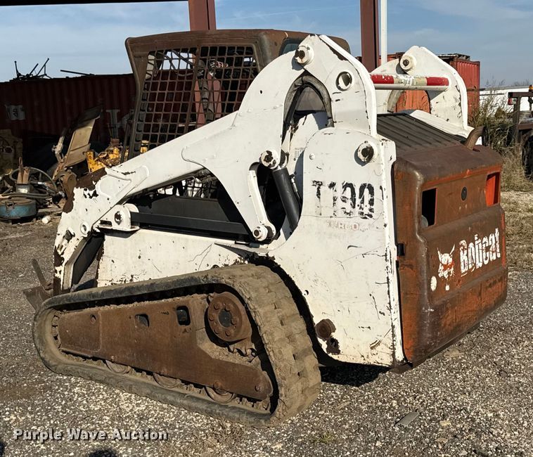 image for item DY8446 Bobcat T190 tracked skid steer loader
