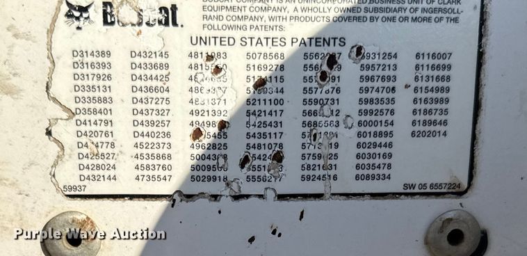 image for item DY8446 Bobcat T190 tracked skid steer loader