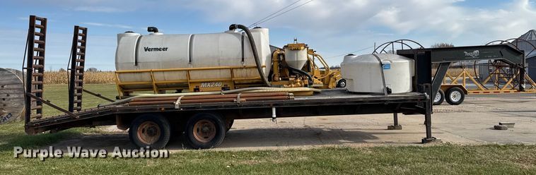 image for item EA2060 1997 Mustang F235-E equipment trailer with fluid mixing system