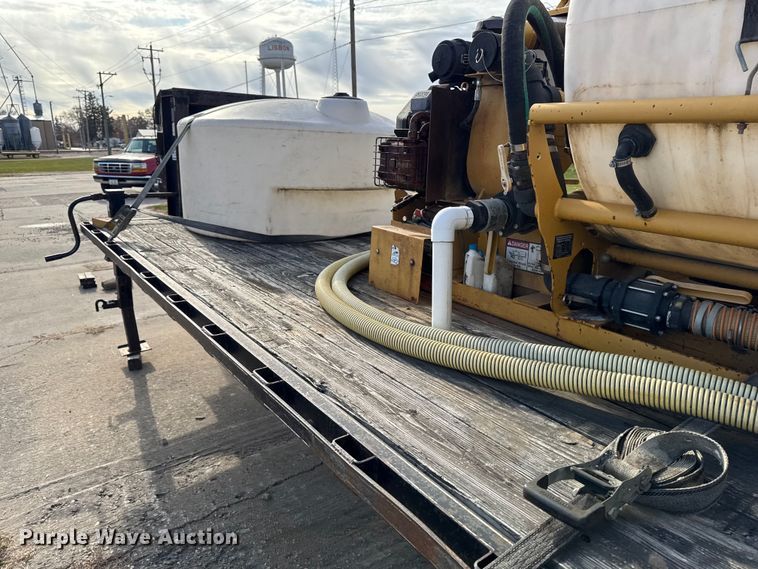 image for item EA2060 1997 Mustang F235-E equipment trailer with fluid mixing system