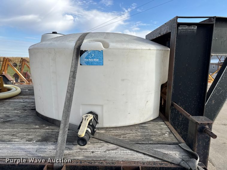 image for item EA2060 1997 Mustang F235-E equipment trailer with fluid mixing system