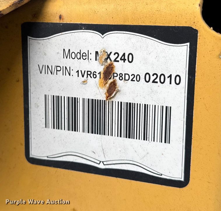 image for item EA2060 1997 Mustang F235-E equipment trailer with fluid mixing system