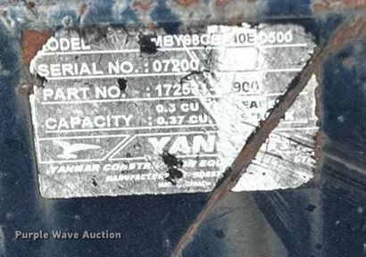 image for item EA2061 2007 Yanmar CBL40-LD backhoe