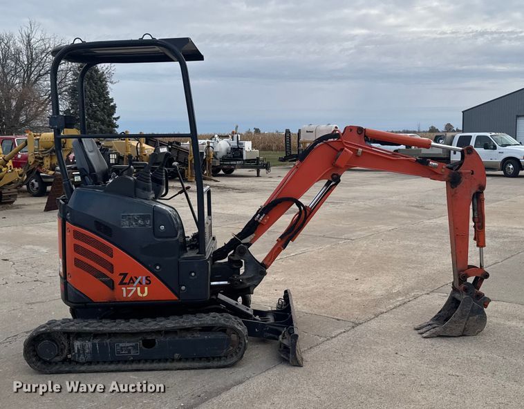 EXCAVADORA 2011 HITACHI ZX17U2