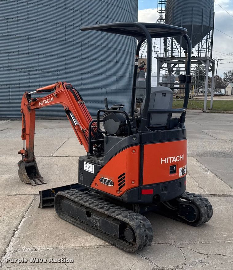 image for item EA2062 2011 Hitachi ZX17U-2 mini excavator