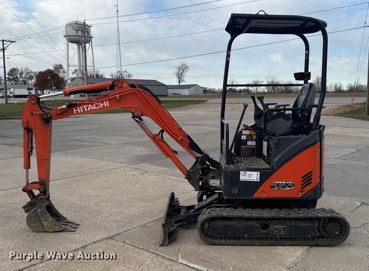 image for item EA2062 2011 Hitachi ZX17U-2 mini excavator