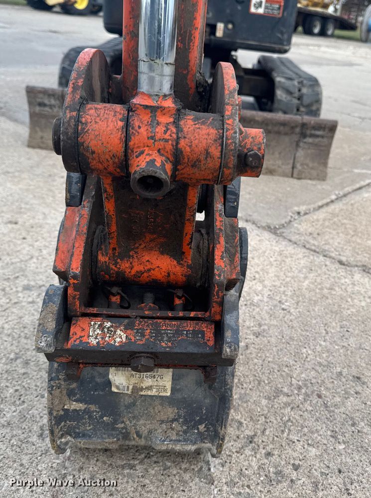 image for item EA2062 2011 Hitachi ZX17U-2 mini excavator