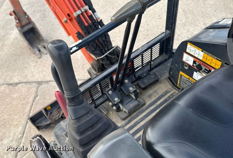 image for item EA2062 2011 Hitachi ZX17U-2 mini excavator