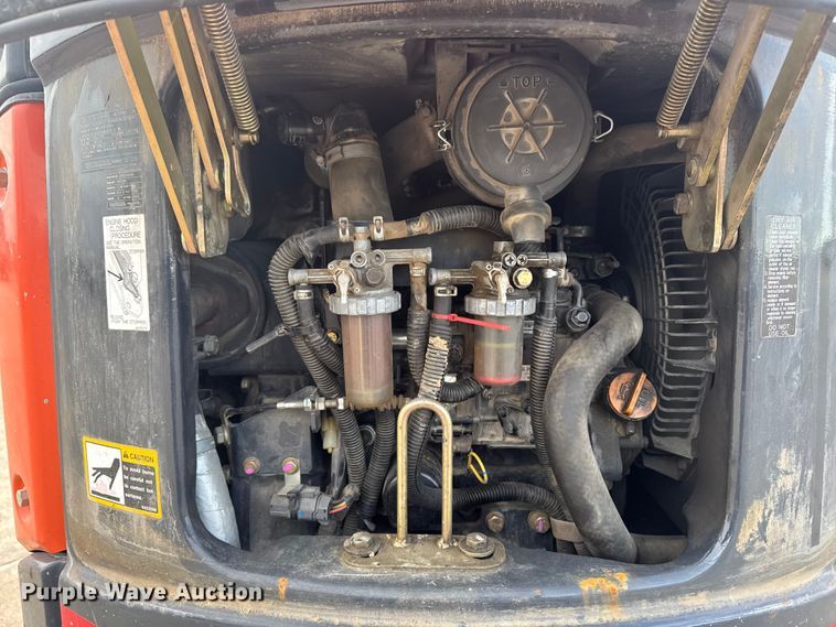 image for item EA2062 2011 Hitachi ZX17U-2 mini excavator