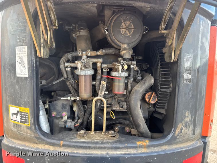 image for item EA2062 2011 Hitachi ZX17U-2 mini excavator