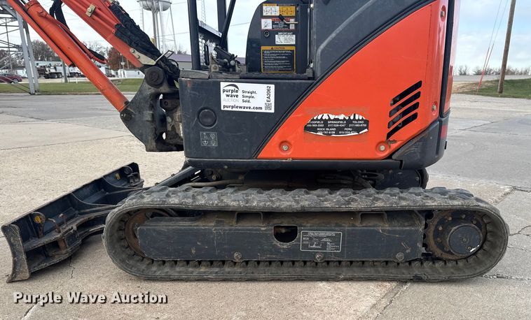 image for item EA2062 2011 Hitachi ZX17U-2 mini excavator