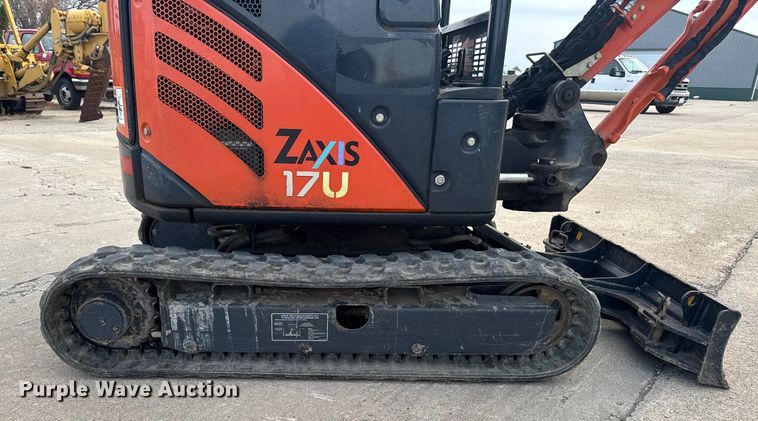 image for item EA2062 2011 Hitachi ZX17U-2 mini excavator