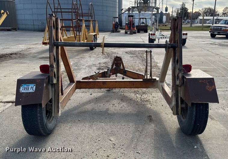 image for item EA2063 1982 Slabach 60 reel trailer