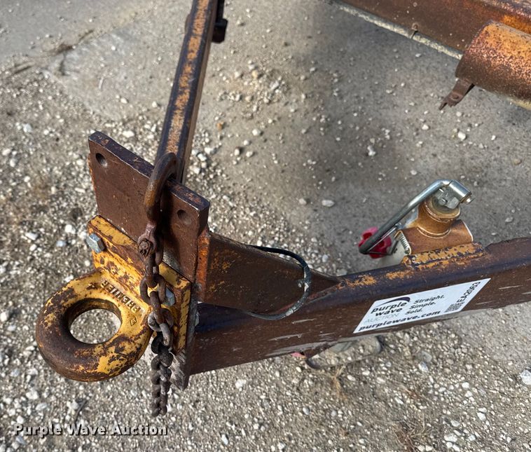 image for item EA2063 1982 Slabach 60 reel trailer