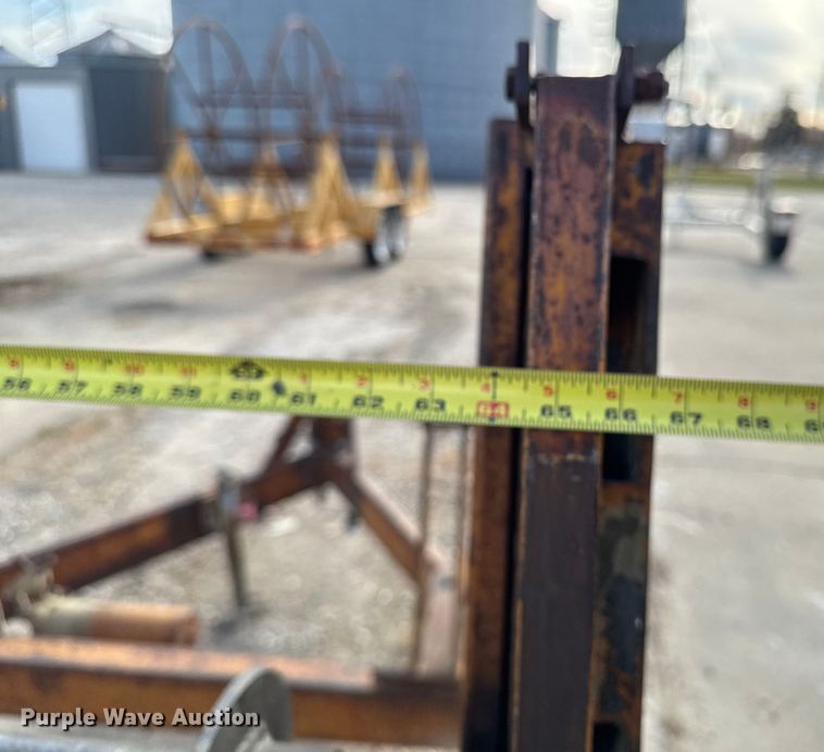 image for item EA2063 1982 Slabach 60 reel trailer