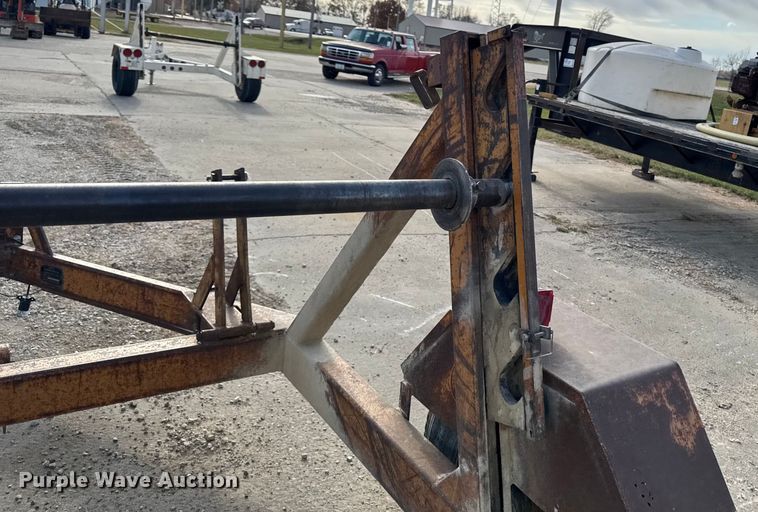 image for item EA2063 1982 Slabach 60 reel trailer