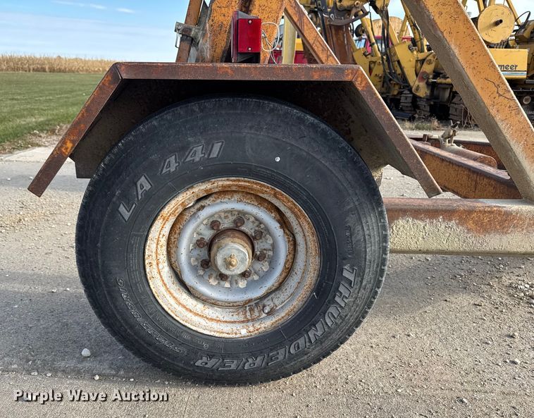 image for item EA2063 1982 Slabach 60 reel trailer