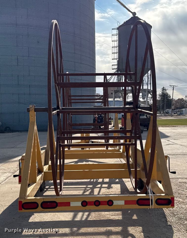 image for item EA2064 2012 Slabach MR100X3 wheeler reeler reel trailer