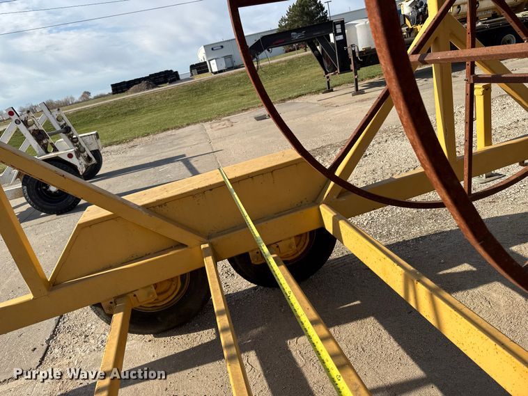 image for item EA2064 2012 Slabach MR100X3 wheeler reeler reel trailer