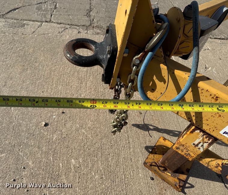 image for item EA2064 2012 Slabach MR100X3 wheeler reeler reel trailer