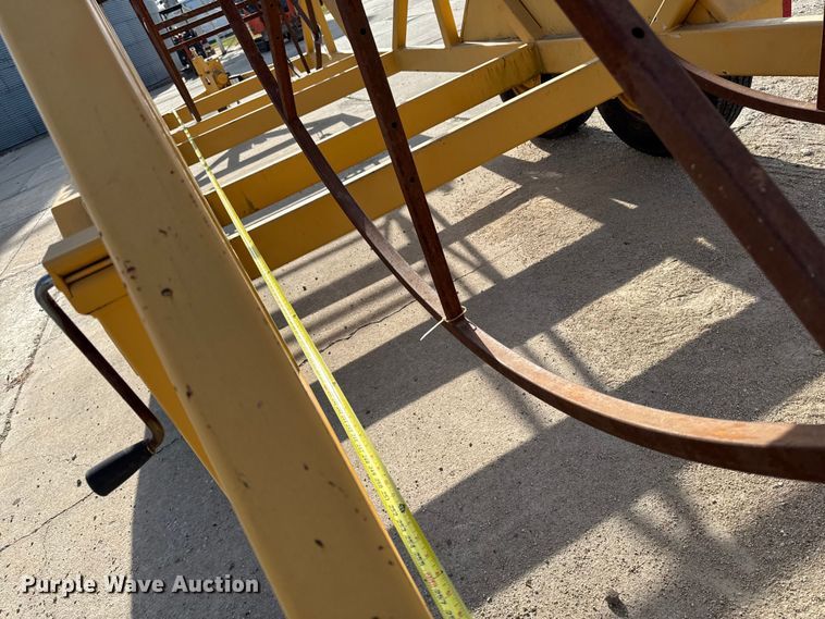 image for item EA2064 2012 Slabach MR100X3 wheeler reeler reel trailer