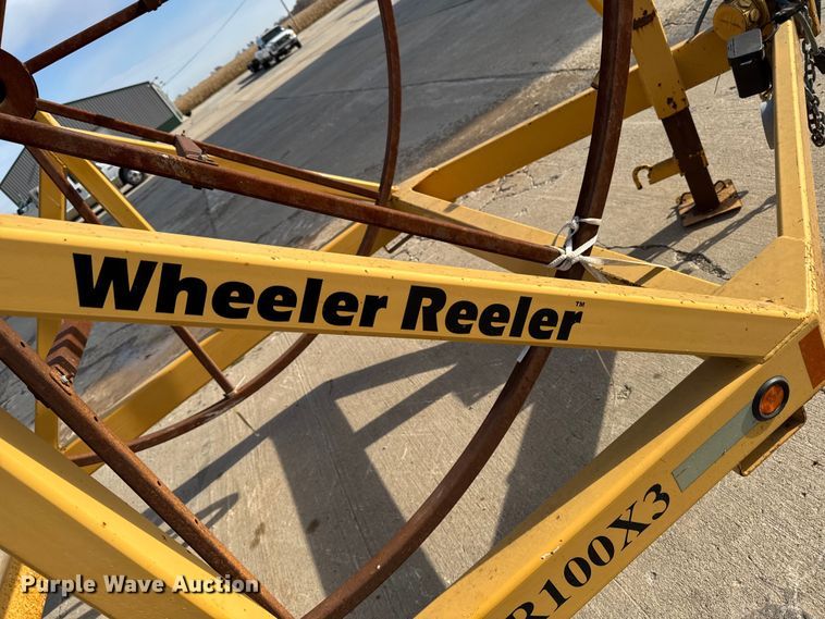 image for item EA2064 2012 Slabach MR100X3 wheeler reeler reel trailer