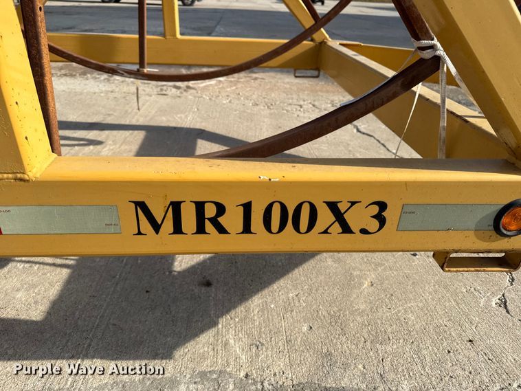 image for item EA2064 2012 Slabach MR100X3 wheeler reeler reel trailer