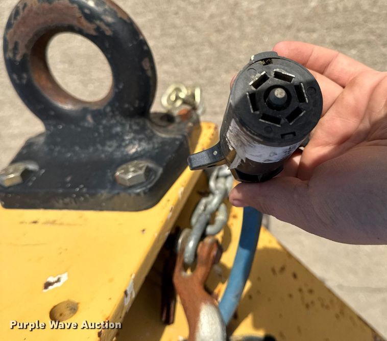 image for item EA2064 2012 Slabach MR100X3 wheeler reeler reel trailer