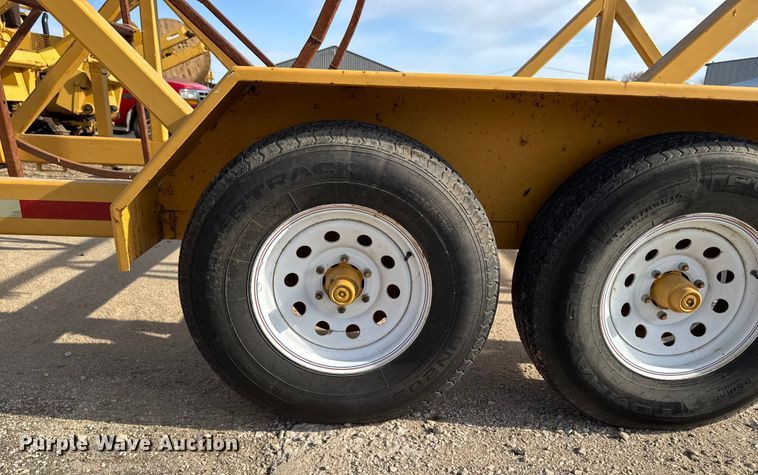 image for item EA2064 2012 Slabach MR100X3 wheeler reeler reel trailer