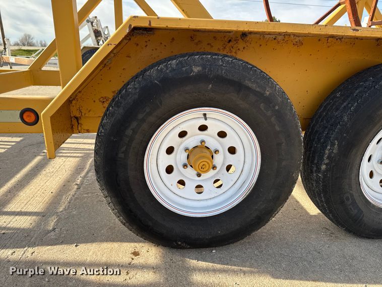 image for item EA2064 2012 Slabach MR100X3 wheeler reeler reel trailer