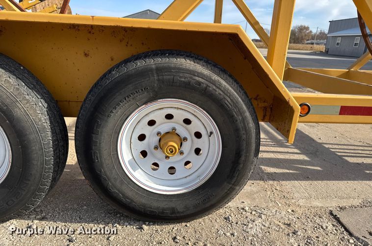 image for item EA2064 2012 Slabach MR100X3 wheeler reeler reel trailer