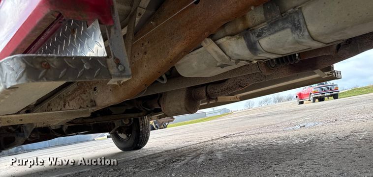 image for item EA2068 1997 Ford F350 SuperCab utility bed pickup truck