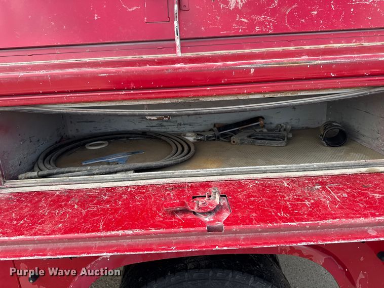 image for item EA2068 1997 Ford F350 SuperCab utility bed pickup truck