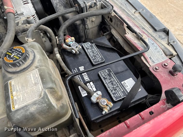 image for item EA2068 1997 Ford F350 SuperCab utility bed pickup truck