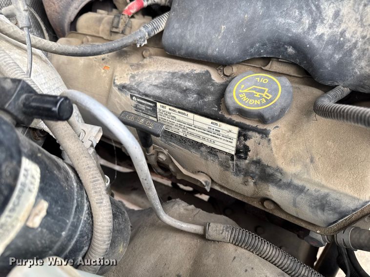 image for item EA2068 1997 Ford F350 SuperCab utility bed pickup truck