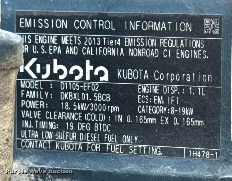 image for item EA2071 2014 Vacstar 500DT  vacuum excavator