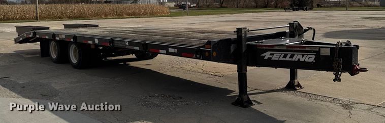 image for item EA2073 2015 Felling FT-30-2 LP equipment trailer