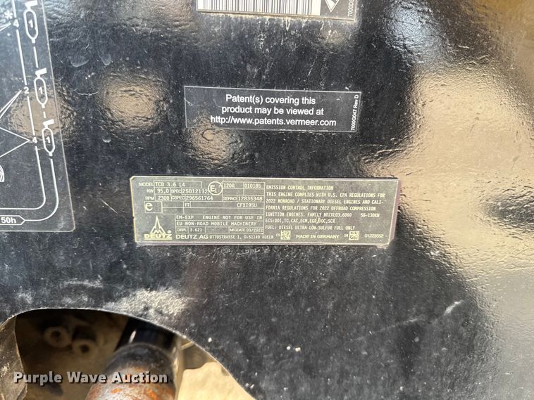 image for item EA2075 2023 Vermeer RTX1250i2 vibratory cable plow