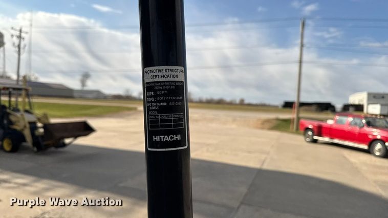 image for item EA2076 Hitachi ZX26U-5N mini excavator