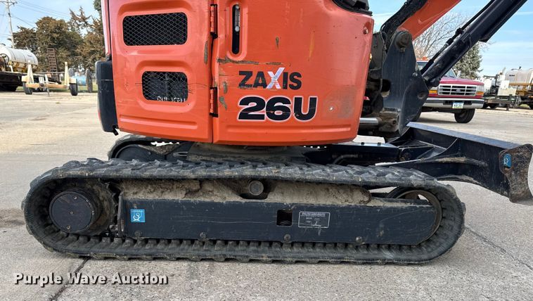 image for item EA2076 Hitachi ZX26U-5N mini excavator