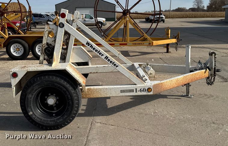 image for item EA2077 2015 Slabach I-60 reel trailer