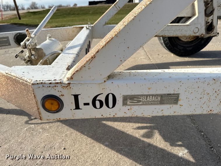 image for item EA2077 2015 Slabach I-60 reel trailer