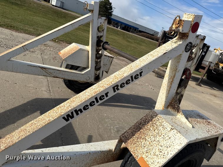 image for item EA2077 2015 Slabach I-60 reel trailer